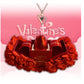 Eternal Rose™ - Rose Gift Box Crystal Pendant Necklace